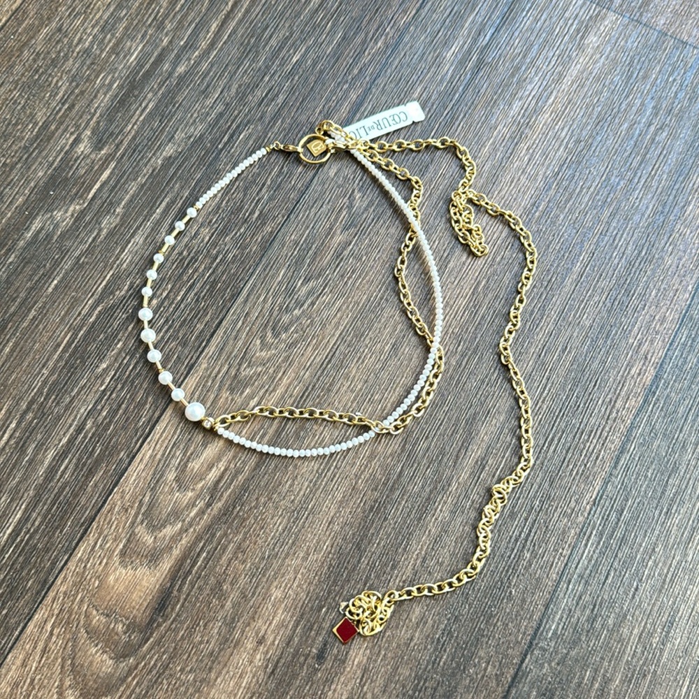 Coeur de Lion Pearl Necklace
